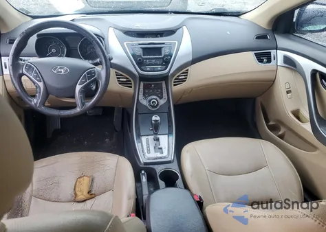 2013 Hyundai Elantra Gls from USA, damaged, VIN 5NPDH4AE3DH336505